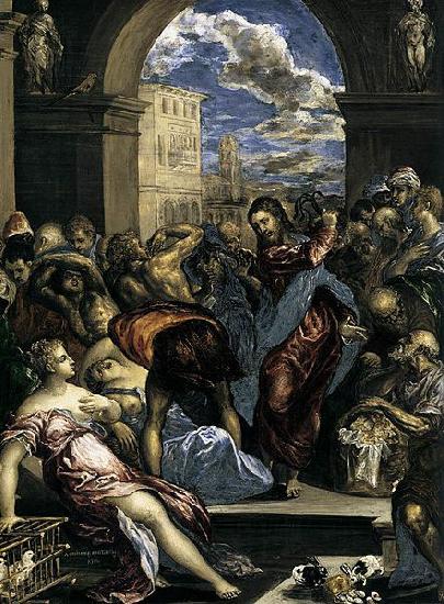 El Greco The Purification of the Temple